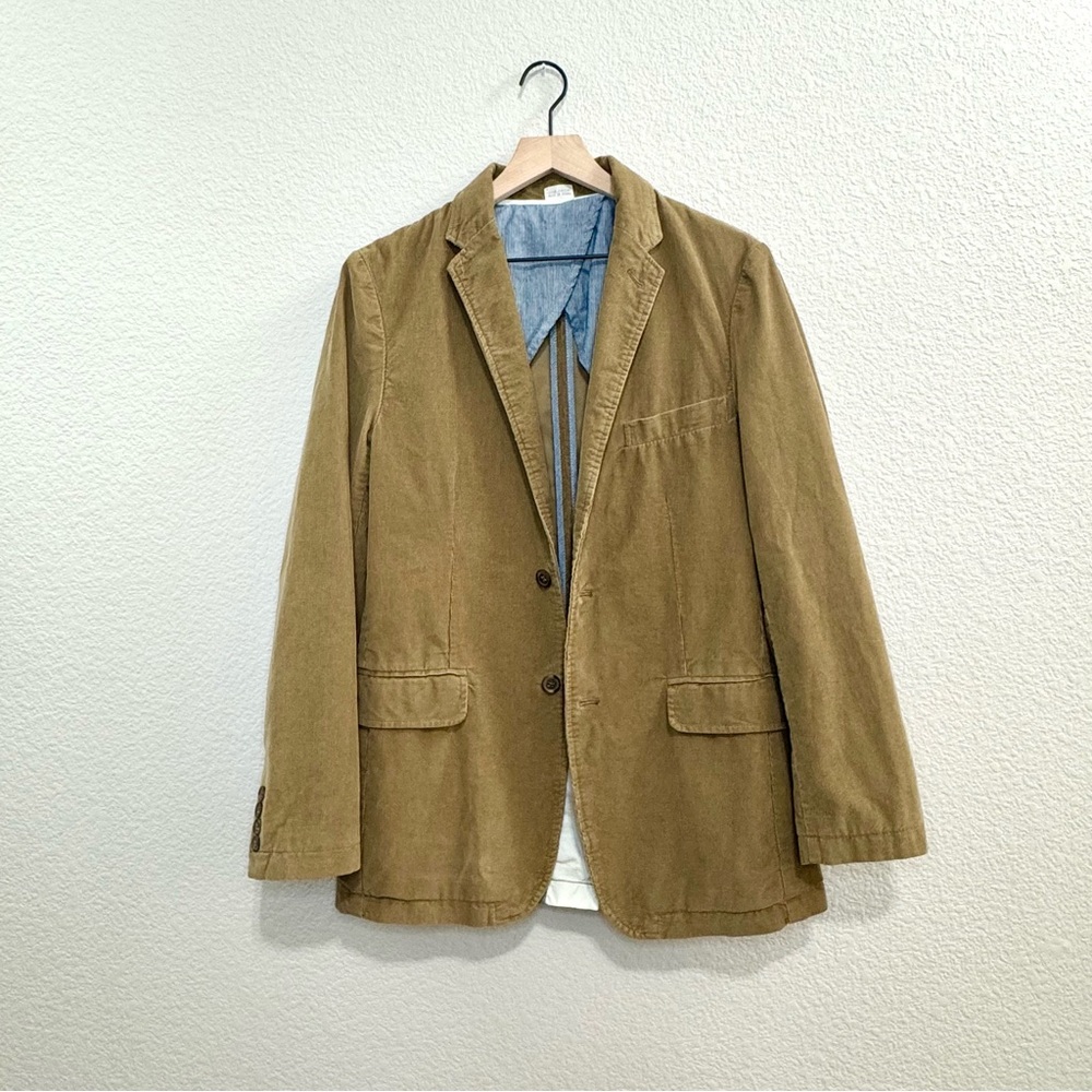 J.Crew Corduroy Blazer Jacket Brown Size S (Unisex: Men’s S/Women’s M-L) - Picture 10 of 11